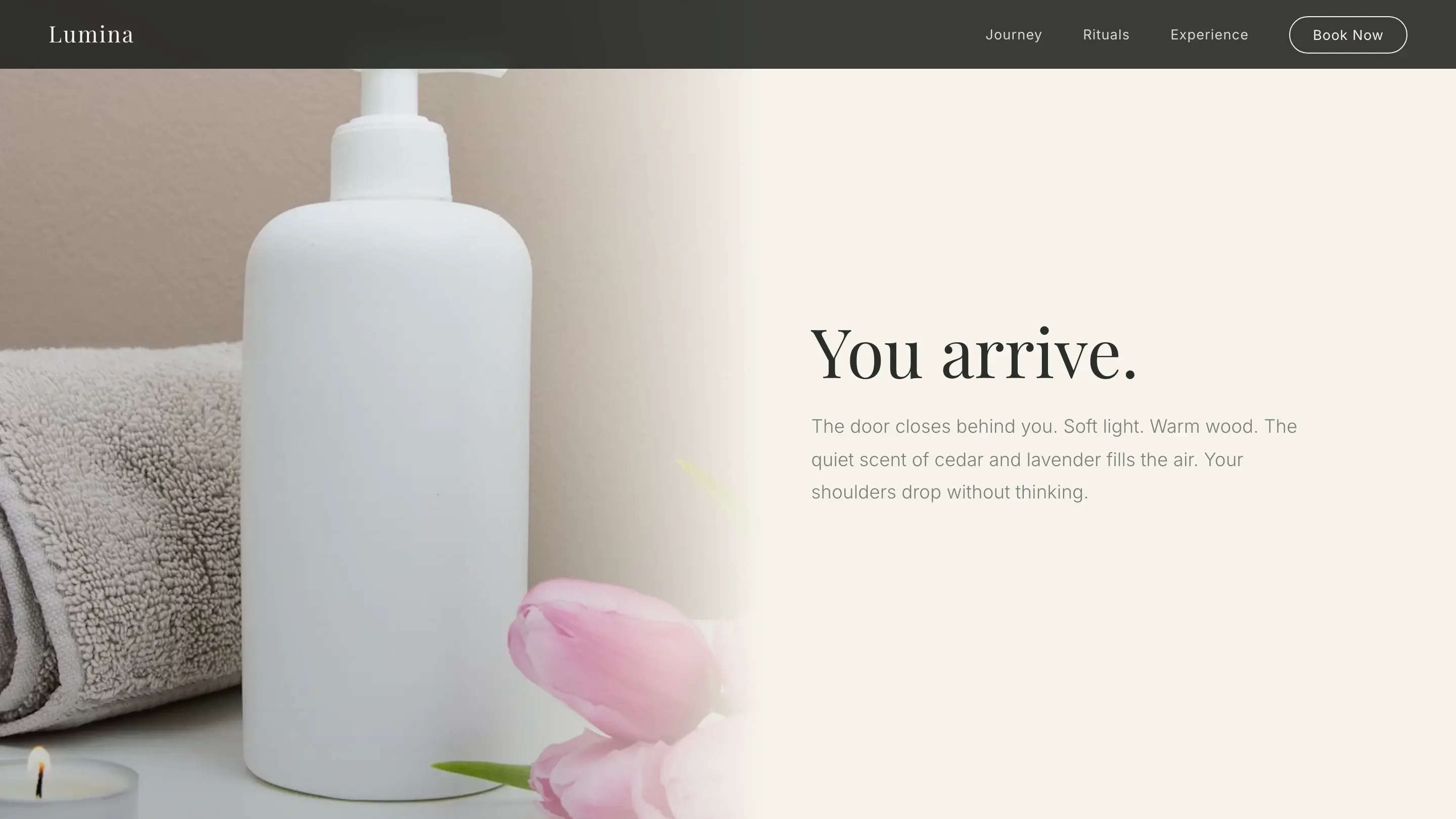 Lumina Spa, screenshot 2