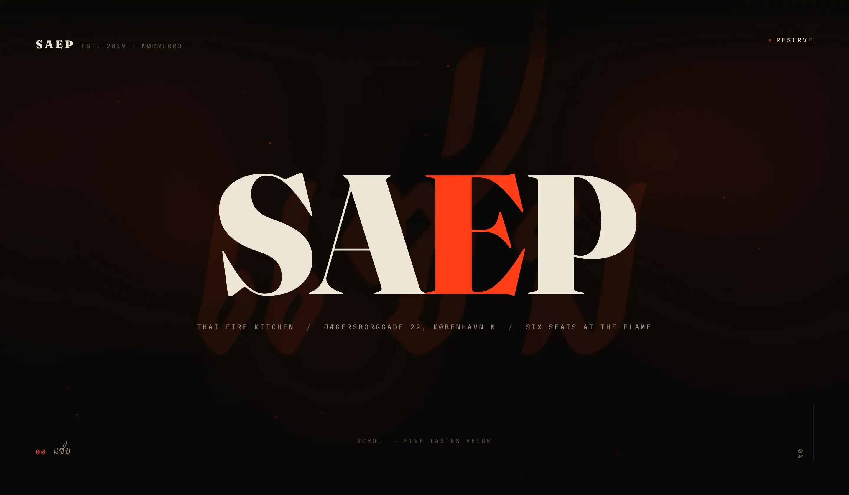 Saep Fire Kitchen, main screenshot